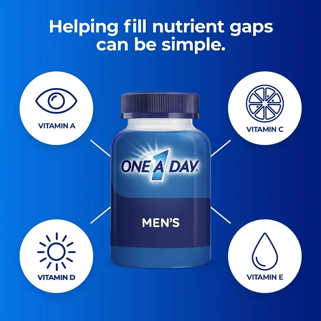 Elevate Your Health Game with ONE A DAY Men's Multivitamin - Unleash Immune Power and Vitality!