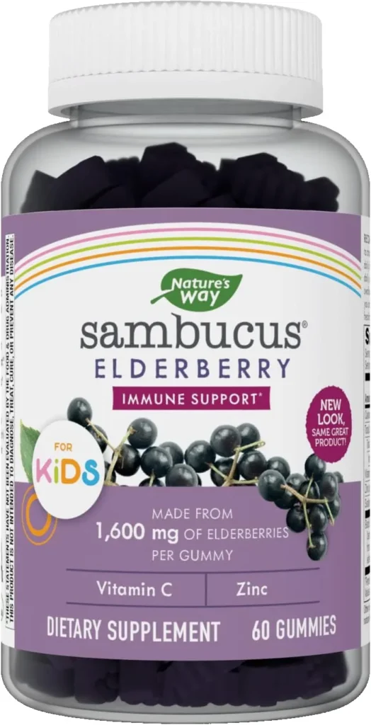 Power of Sambucus Elderberry Syrup: A Parent's Guide to Nature's Way Sambucus Elderberry Kid's Gummies