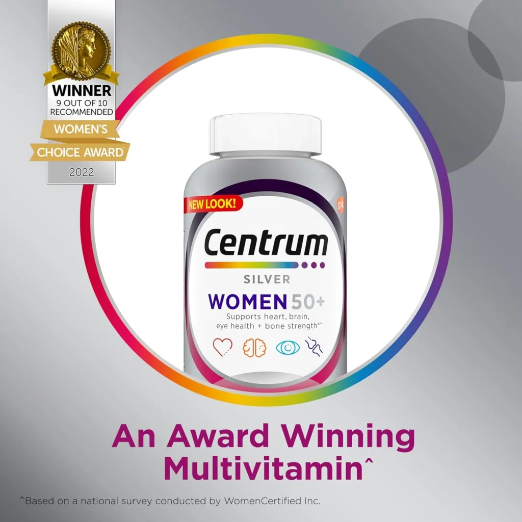 Unlocking Vitality: A Comprehensive Review of Centrum Silver Women's Multivitamin for Women 50 Plus