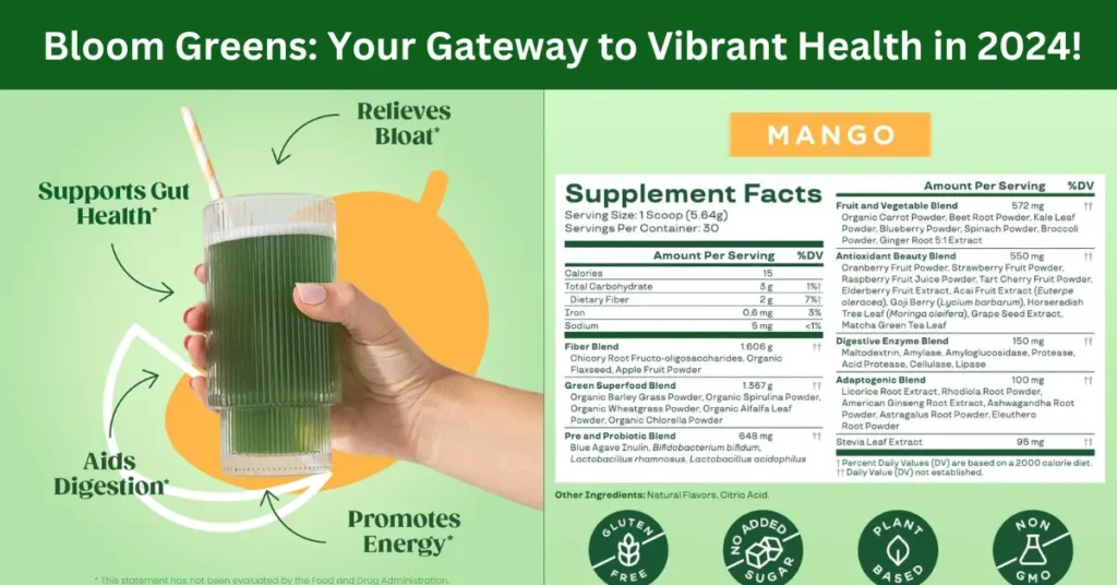Bloom Greens: Your Gateway to Vibrant Health in 2024!
