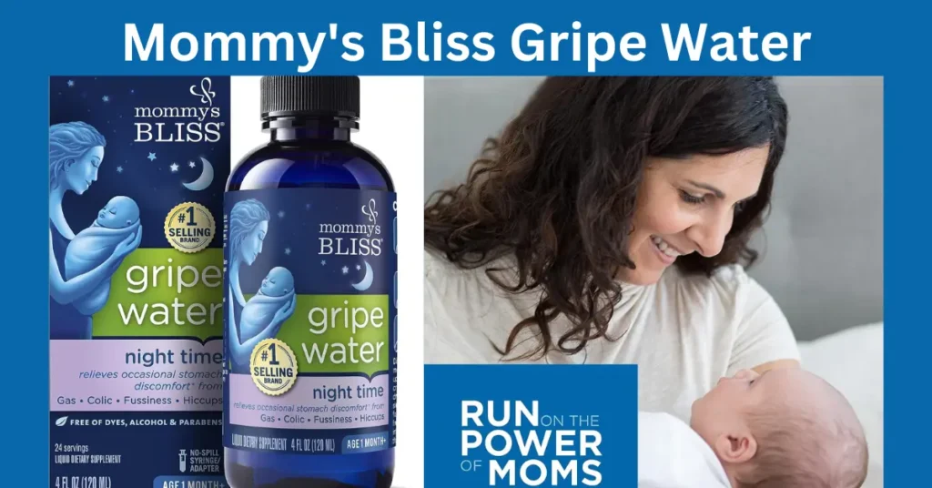 Mommy's Bliss Gripe Water Night Time: A Gentle Solution for Infant Gas & Colic Relief in 2024!