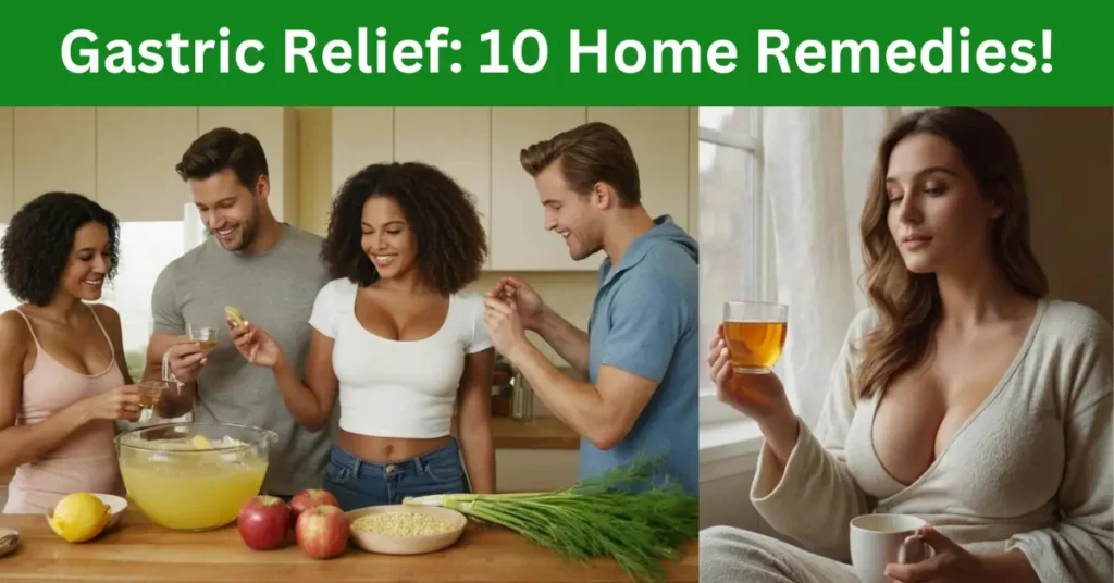 Gastric Relief: 10 Home Remedies!