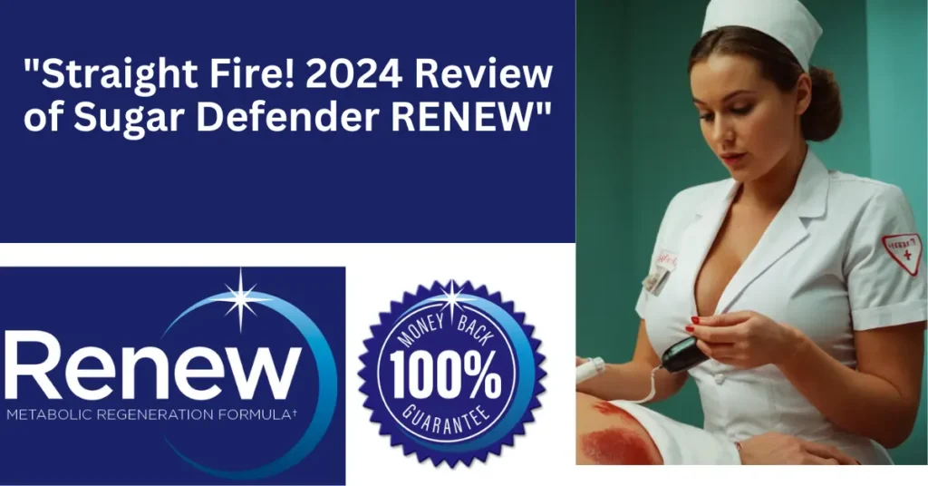"Straight Fire! 2024 Review of Sugar Defender RENEW"