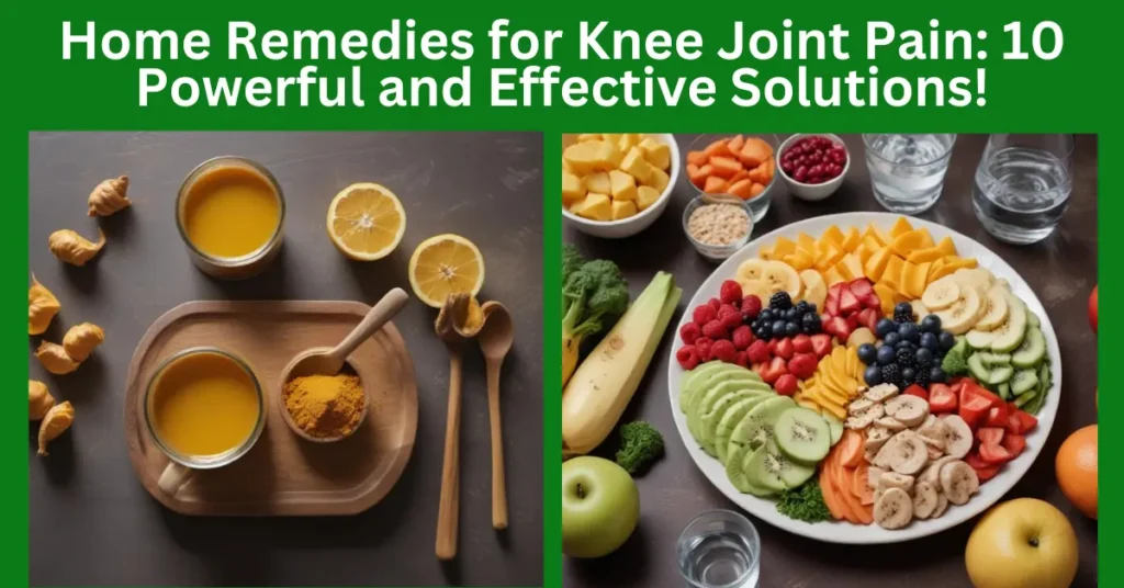 Home Remedies for Knee Joint Pain
