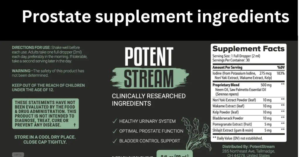 PotentStream: The #1 Natural Solution for Prostate Health!